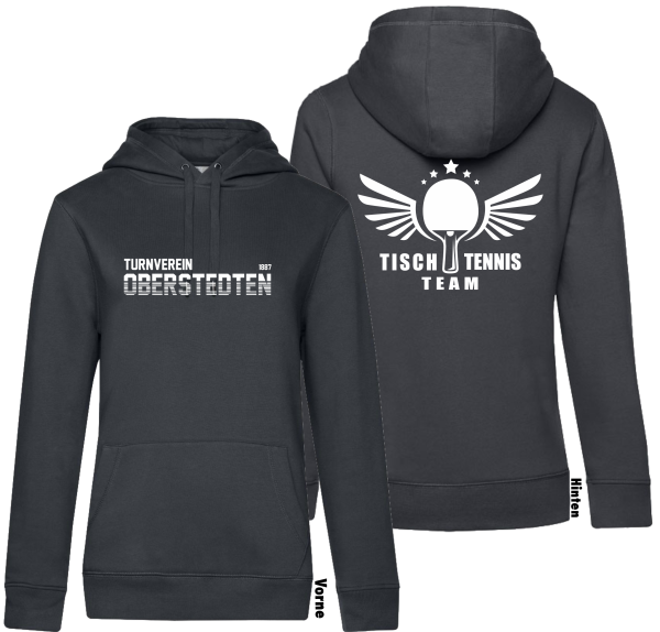 Team Hoodie Tischtennis Damen